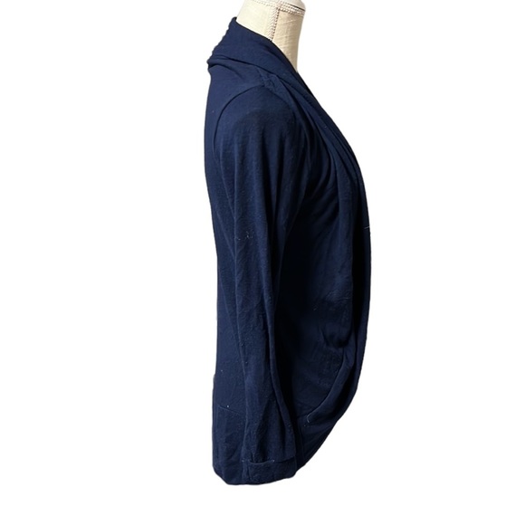 Wet Seal Long Sleeve Cardigan Sweater Blue Juniors Size L - Picture 3 of 6